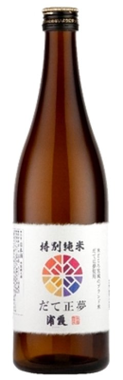 だて正夢 特別純米酒 浦霞 720ml【佐浦】宮城・数量限定品4月12日発売