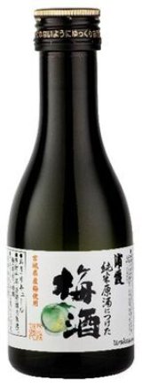 浦霞 純米原酒につけた梅酒 180ml【佐浦】数量限定商品 クール(冷蔵) 飲み切りサイズ！