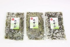 人気☆三陸漁師の手造り「藤田のメカブ」３袋パック【さんりくみらい】クール(冷凍) 