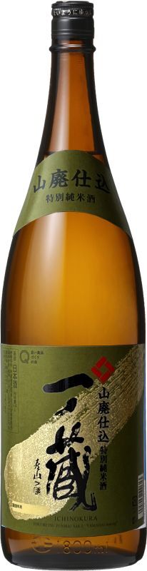 一ノ蔵 山廃仕込特別純米酒 (旧：山廃特別純米酒 円融） 1800ml【一ノ蔵】